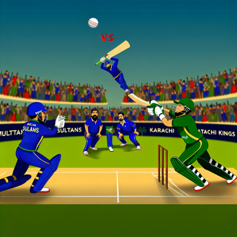 Multan Sultans vs Karachi Kings